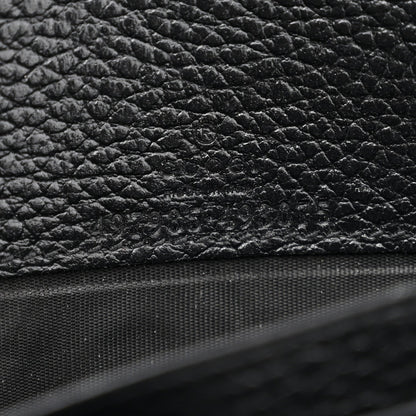 Calfskin Mini GG Marmont Chain Wallet Black