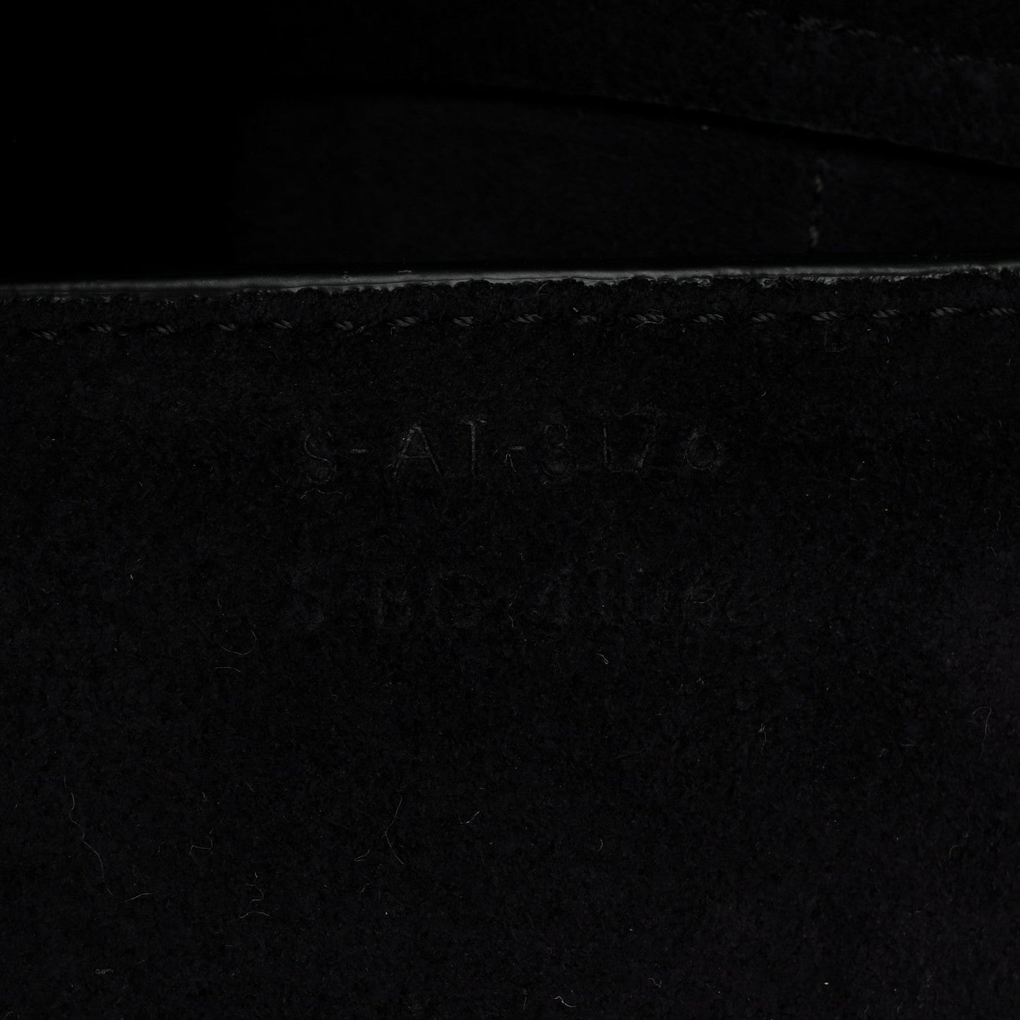 Grained Calfskin Mini Belt Bag Black