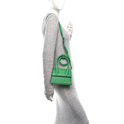 Calfskin Le Chiquito Noeud Green