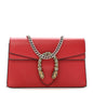Calfskin Super Mini Dionysus Shoulder Bag Hibiscus Red