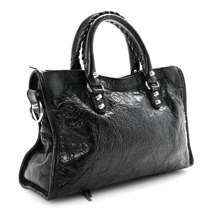 Agneau Arena Silver Hardware Small Le City Black
