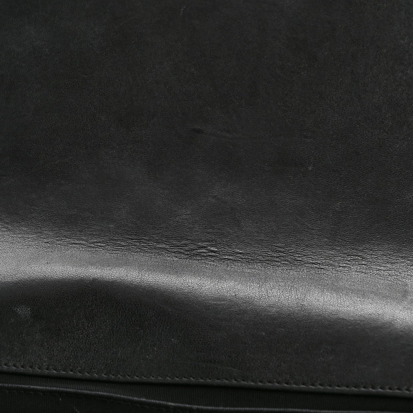 Calfskin Tweed Sequin Stitched Medium Boy Flap Black White