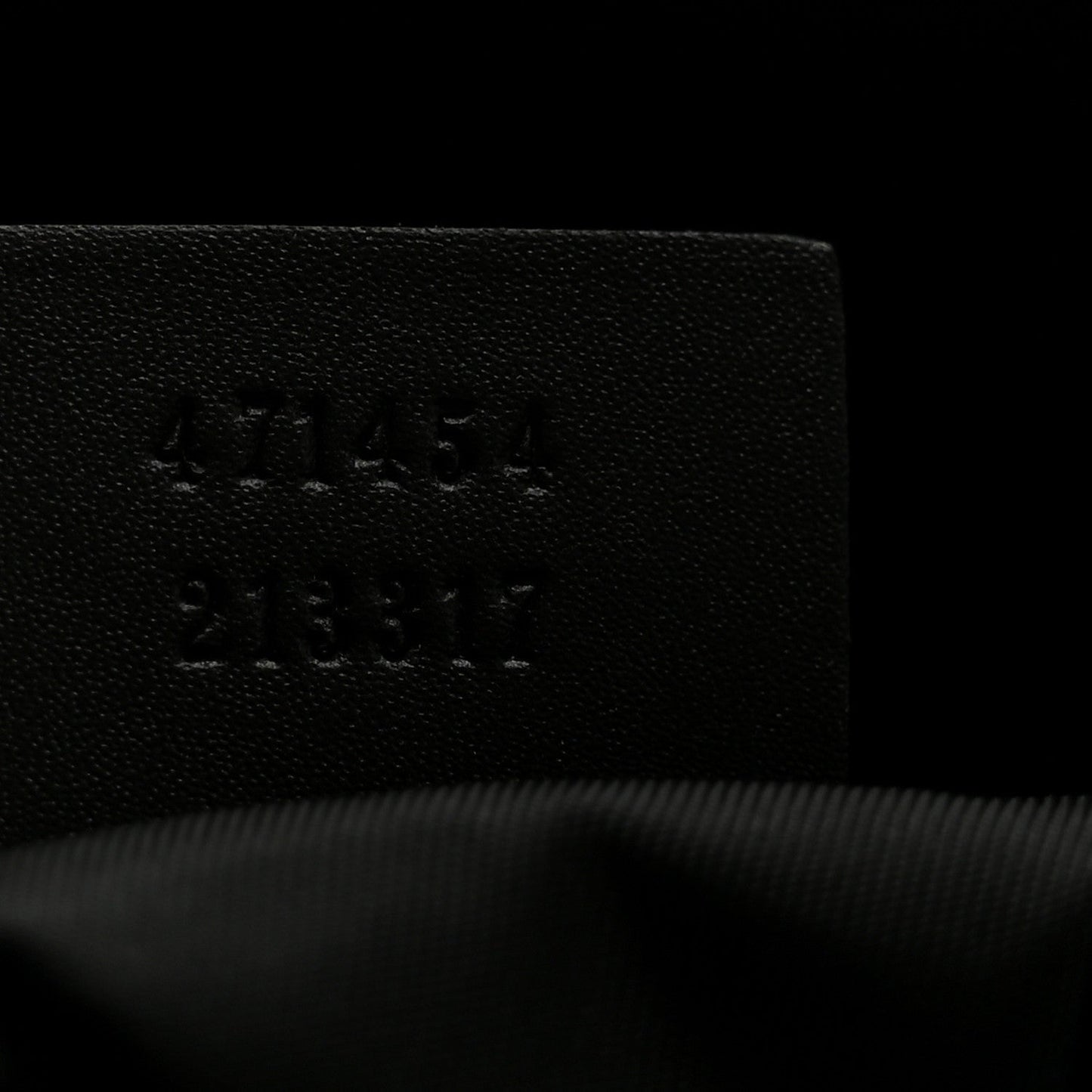 GG Supreme Monogram Web Messenger Bag Black