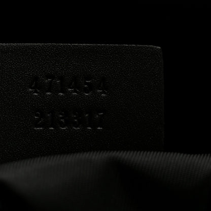 GG Supreme Monogram Web Messenger Bag Black