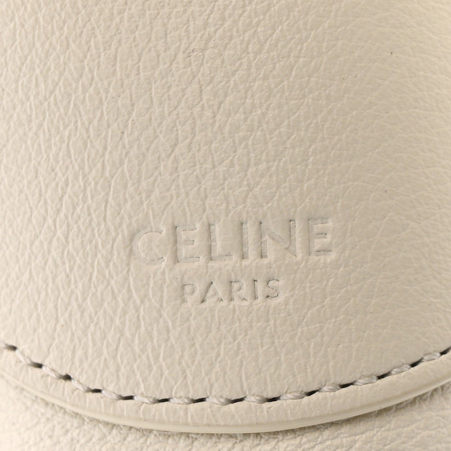 Supple Calfskin Cuir Triomphe Heloise Shoulder Bag White