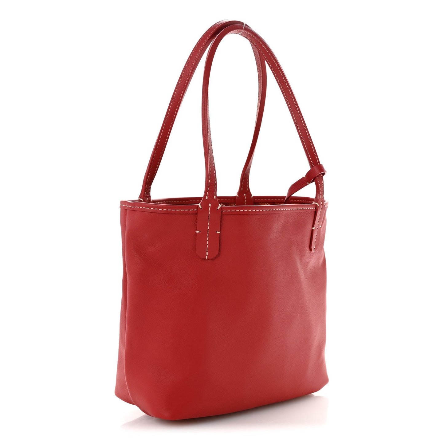 Goyardine Reversible Mini Anjou Red
