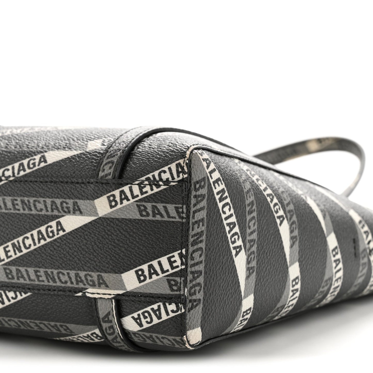 Coated Canvas Losange Monogram XXS Tote Black Grey