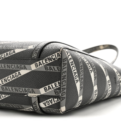 Coated Canvas Losange Monogram XXS Tote Black Grey