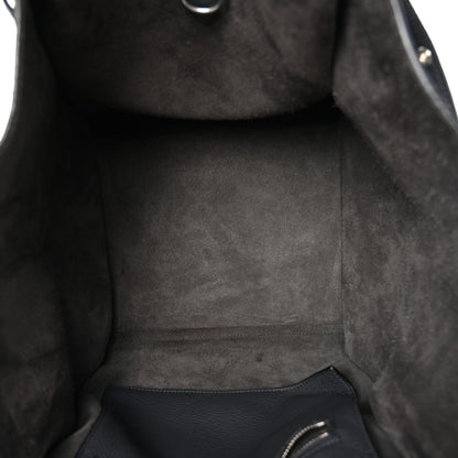 Supple Grained Calfskin Small Big Bag Anthractie