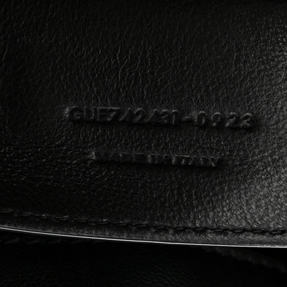 Lambskin Matelasse Monogram Large Jamie 4.3 Black