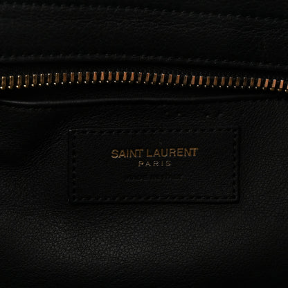 Calfskin Small Classic Y Cabas Black