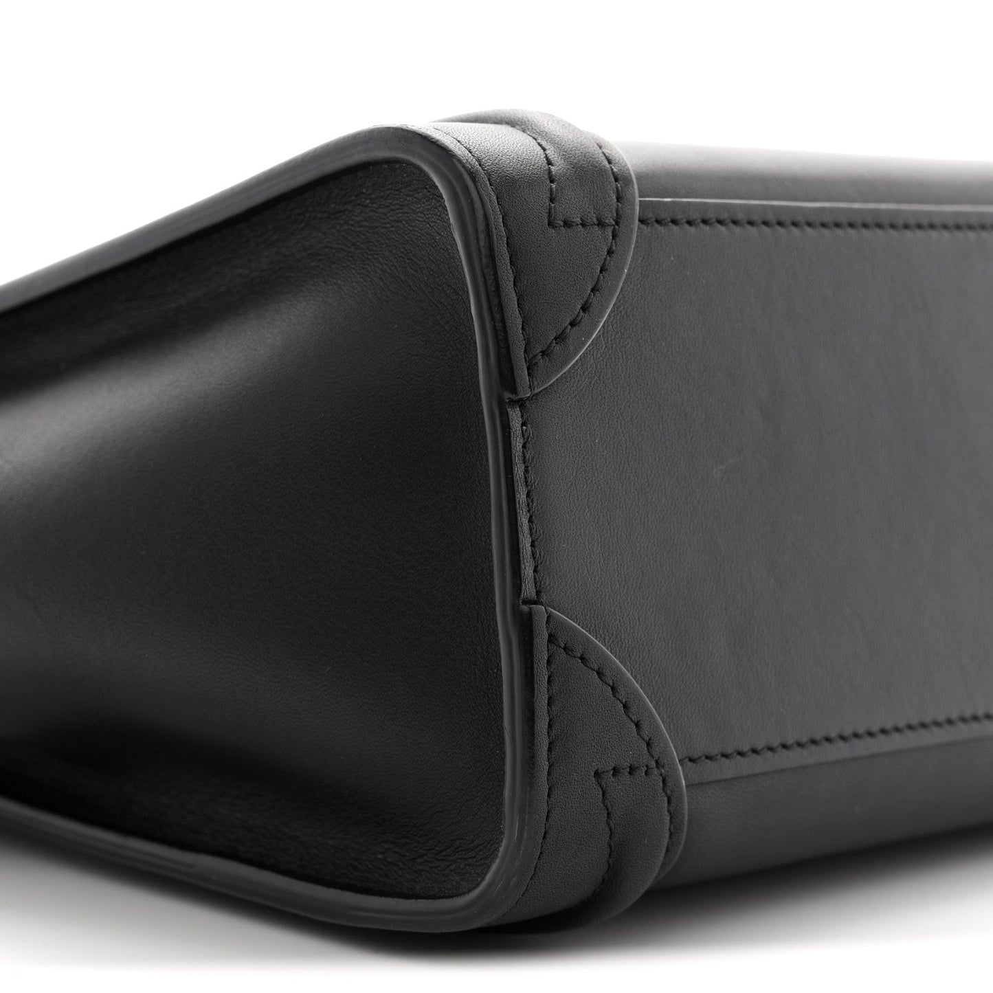 Smooth Calfskin Nano Luggage Black
