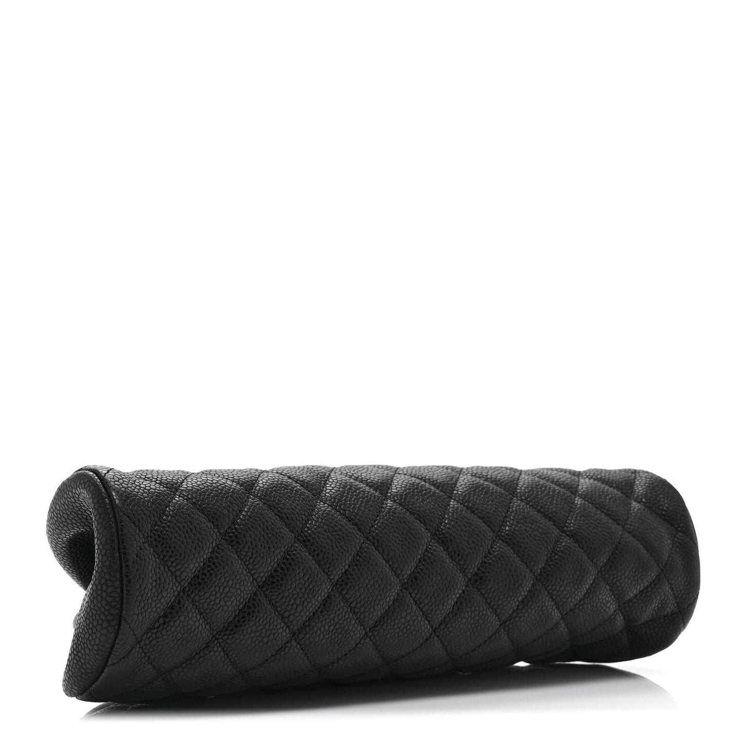 Caviar Quilted Timeless Clutch Black