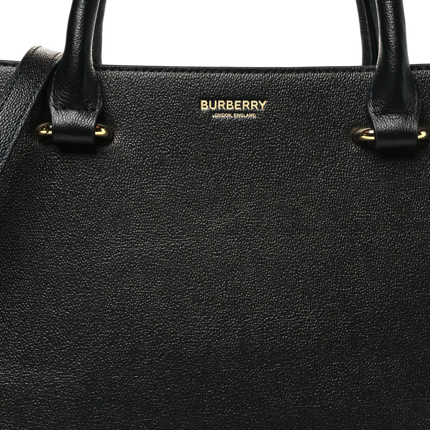 Calfskin Mega Check Small Banwell Tote Black