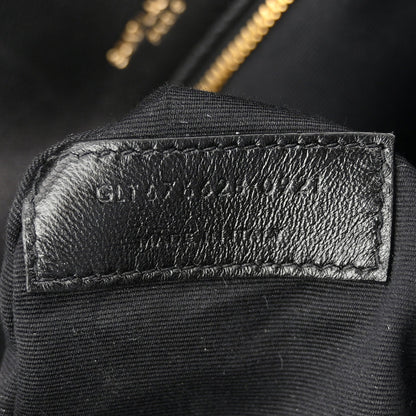 Lambskin Quilted Monogram Kate 99 Black