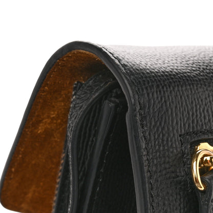 Derby Calfskin House Check Baby Macken Crossbody Bag Black