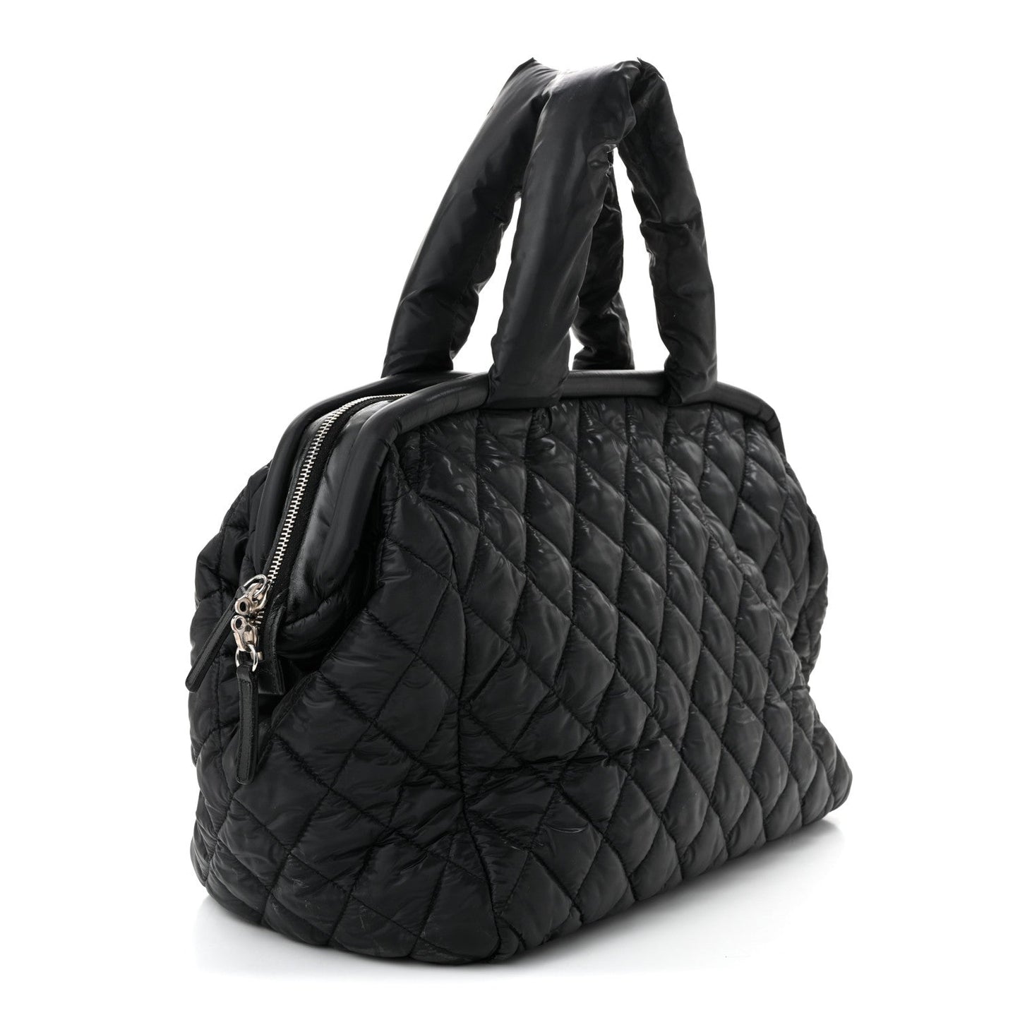 Nylon Coco Cocoon Bowler Black