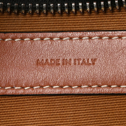 Triomphe Canvas Calfskin Ava Shoulder Bag Tan