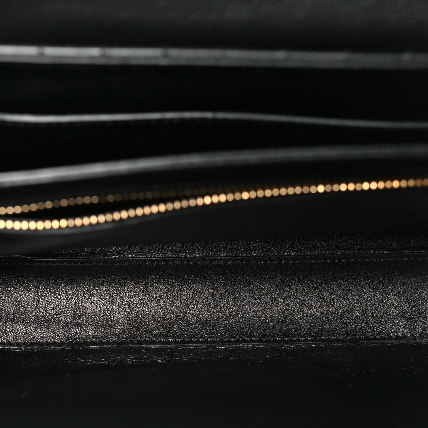 Calfskin Quilted Medium C Bag Black