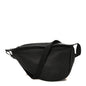 Grained Calfskin Large Slouchy Banana Bag Black