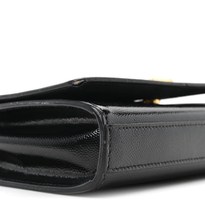 Grain De Poudre Small Monogram Kate Satchel Black