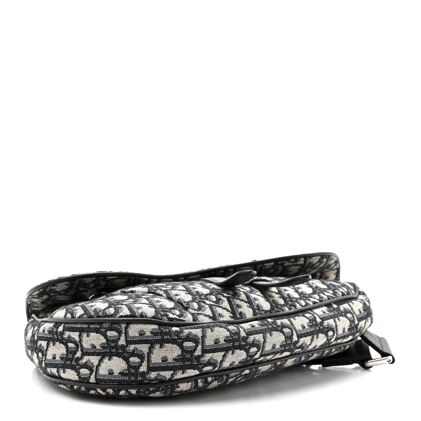 Oblique Mens Saddle Bag Blue