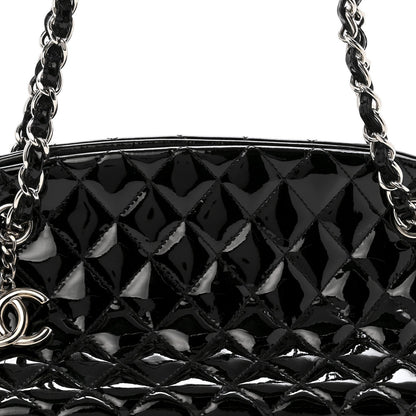 Patent Quilted Medium Just Mademoiselle Black