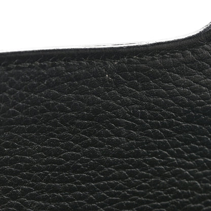 Dollar Calfskin Small Interlocking G Shoulder Bag Black