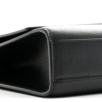 Grain De Poudre Large Classic Monogram Kate Satchel Black