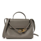 Silky Calfskin Small Ciao Ciao Limestone