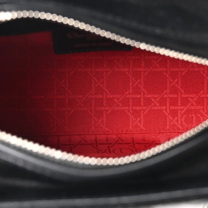 Lambskin Cannage Medium Lady Dior Black