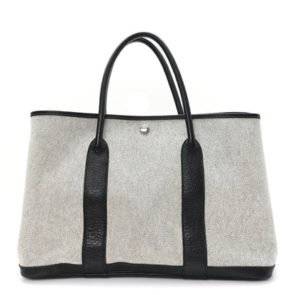 Buffle Skipper Toile Garden Party 36 MM Tote Black