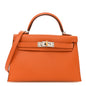 Epsom Mini Kelly Sellier 20 Orange