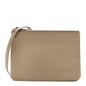 Liege Calfskin Large Trio Crossbody Bag Taupe