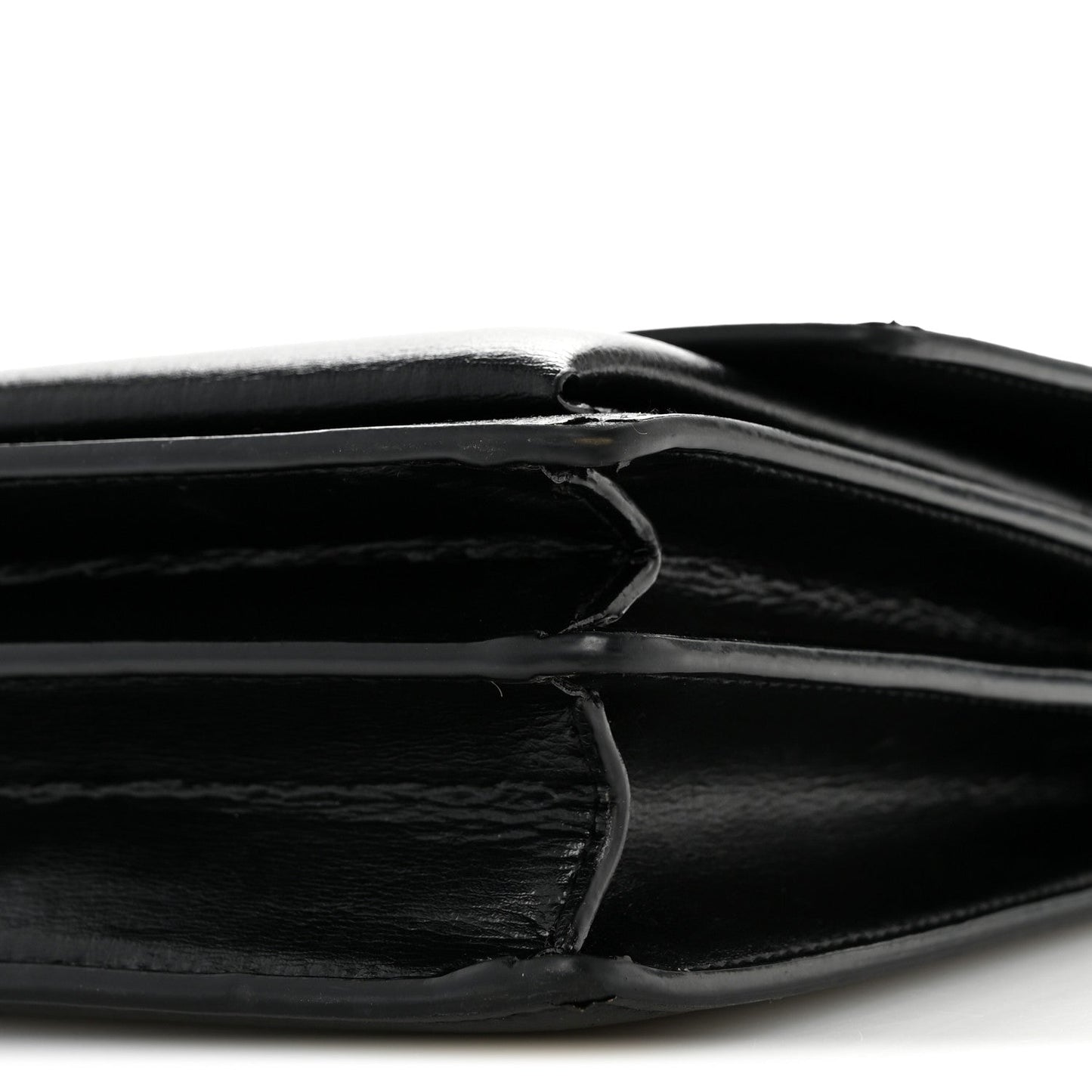 Calfskin Medium Monogram Sunset Satchel Black