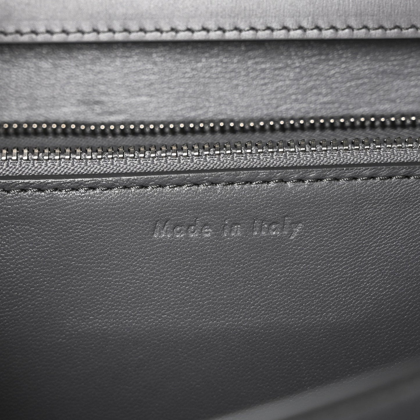 Box Calfskin Medium Classic Box Flap Bag Zinc