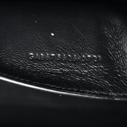 Patent Small Manhattan Shoulder Bag Black
