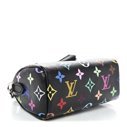 LV x TM Monogram Multicolor Nano Speedy Black