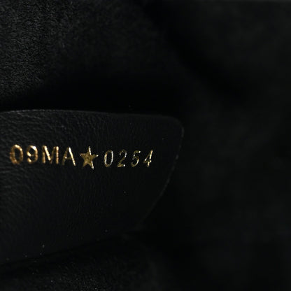 Calfskin Tweed Cannage Medium Toujours  Black White