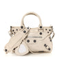 Agneau Arena Neo Cagole Medium Handbag White