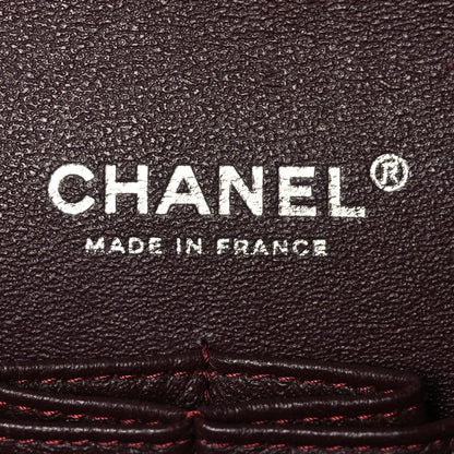Caviar Quilted Small Double Flap Black
