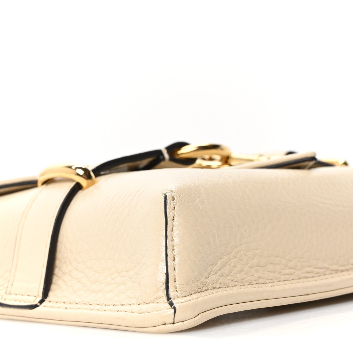 Calfskin Mini Cape Crossbody Sweet Beige