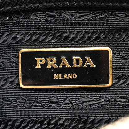 Saffiano Lux Small Promenade Tote Black