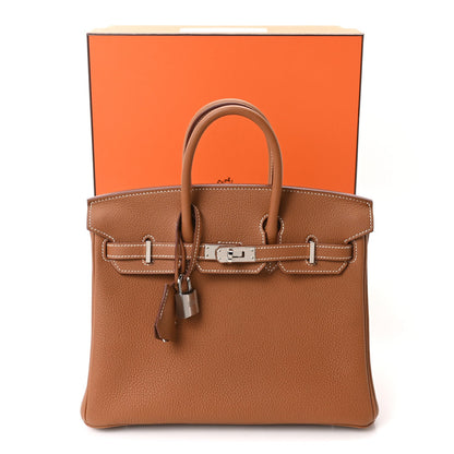 Togo Birkin 25 Gold