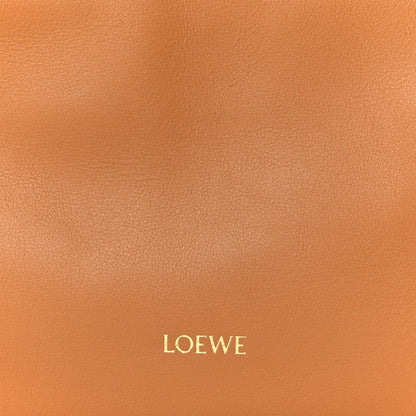 Calfskin Mini Flamenco Knot Clutch Warm Desert