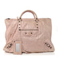 Agneau Classic Hardware Weekender Light Pink