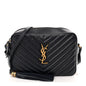 Calfskin Matelasse Monogram Lou Camera Bag Deep Marine