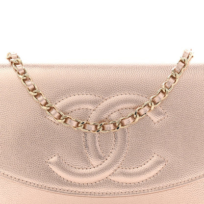 Metallic Caviar Timeless CC Wallet On Chain WOC Copper