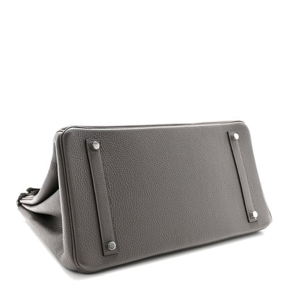 Taurillon Clemence Birkin 35 Etain