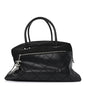 Coated Canvas Quilted Paris Biarritz Bowler Black